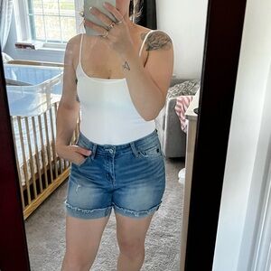 KanCan | MidRise Denim Shorts